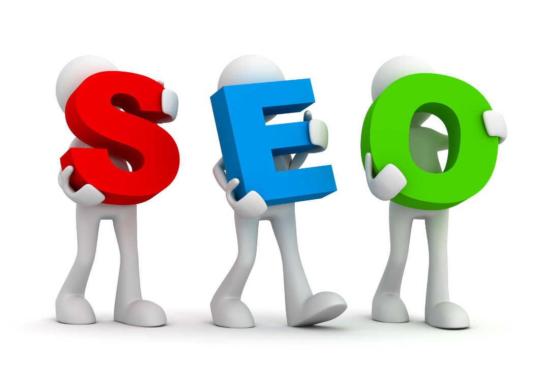 Modern illustration of content updates with SEO growth arrows and refreshed web pages.